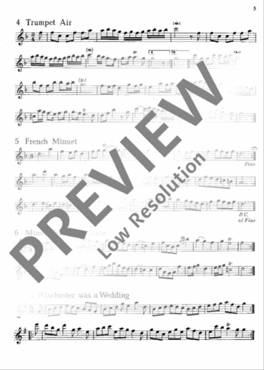 The Flute Master Flute scores gallery preview page 6