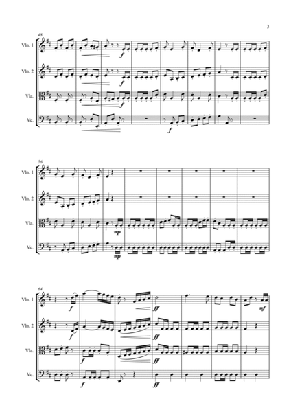 William Tell Overture - For String Quartet image number null