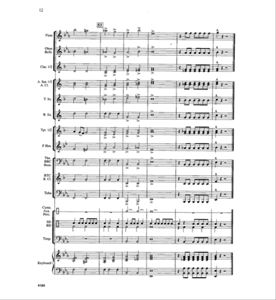 Rogue River Rhapsody Rogue River Rhapsody Concert Band scores gallery preview page 13