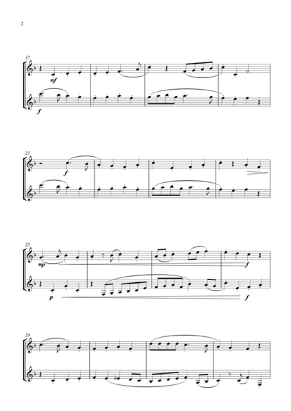 Deck the Halls (for clarinet (Bb) duet, suitable for grades 2-6) image number null