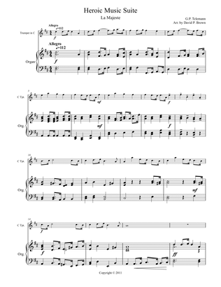 Heroic Music Suite for Trumpet and Organ