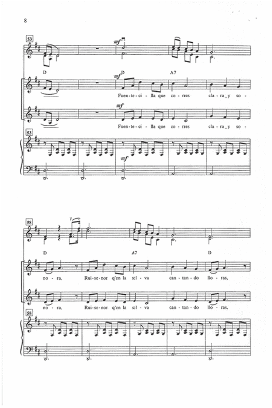 A La Nanita Nana - Two-part 2-Part scores gallery preview page 7