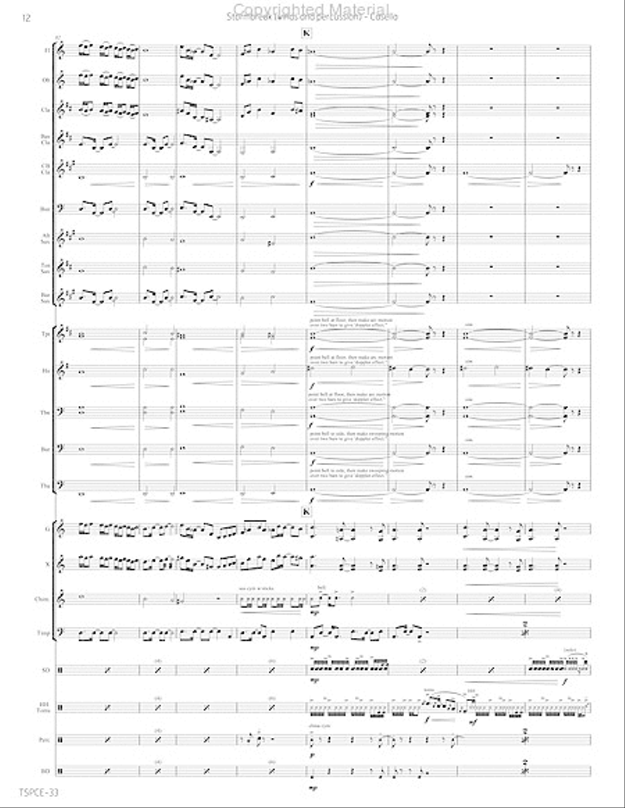 Stormbreak Percussion Ensemble scores gallery preview page 17
