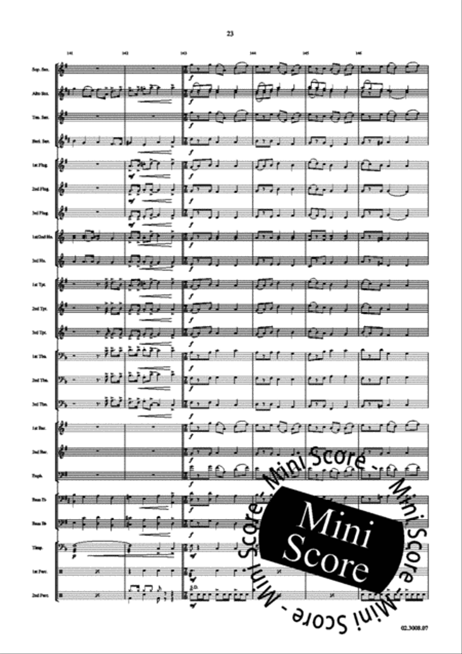 Salt and Pepper Fanfare Band scores gallery preview page 27