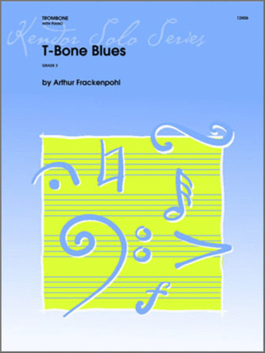 T-Bone Blues T-Bone Blues Trombone scores gallery preview page 1