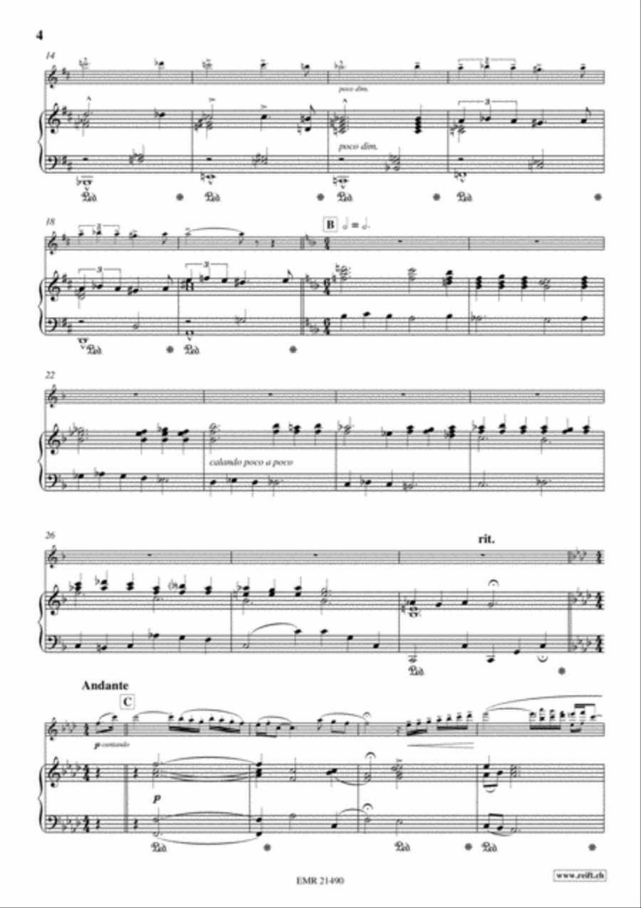 Concerto No. 9 Alto Recorder scores gallery preview page 4