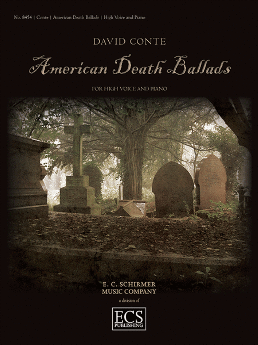 American Death Ballads (Piano/Vocal Score) High Voice scores gallery preview page 1