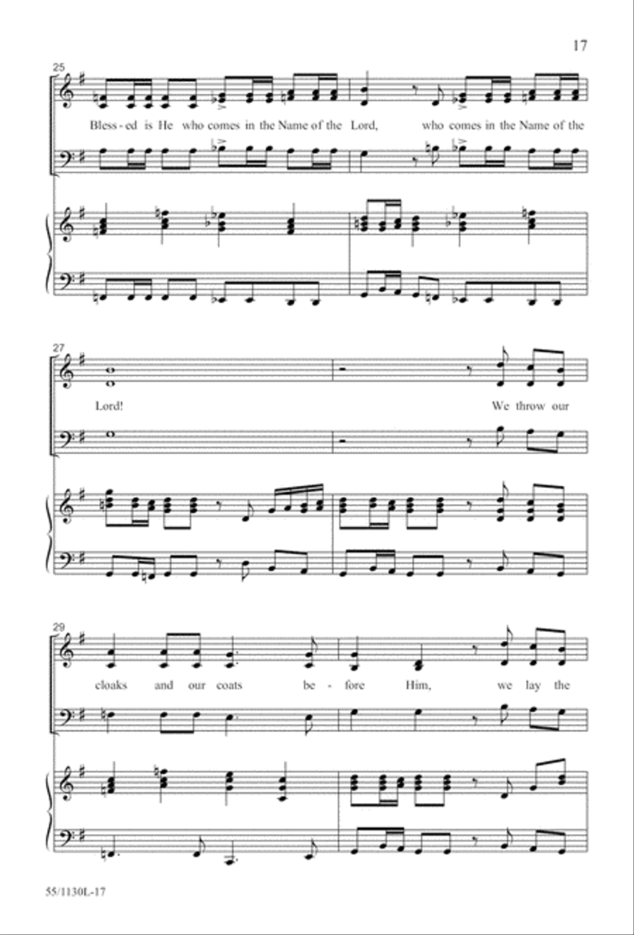Journey to the Cross 3-Part scores gallery preview page 18