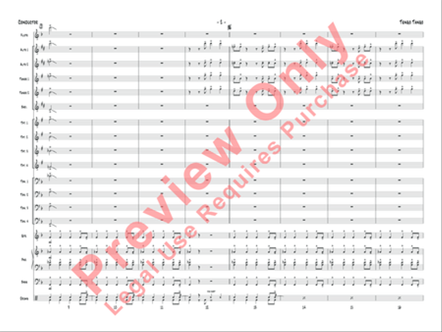 Tengo Tango Jazz Ensemble scores gallery preview page 3