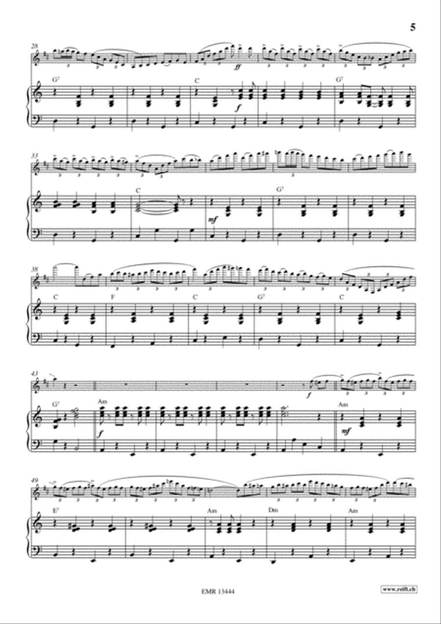 Tico Tico Clarinet Solo scores gallery preview page 5
