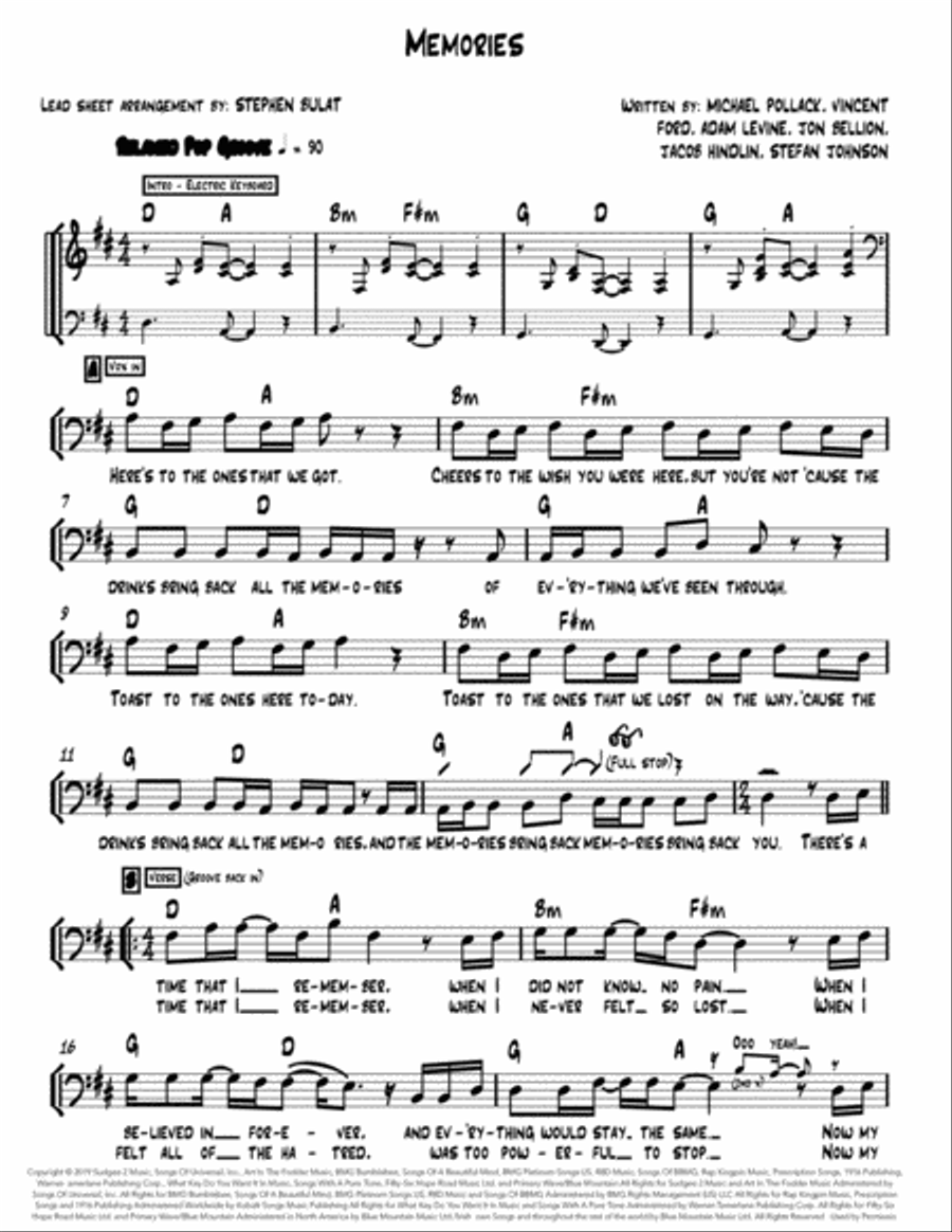Memories Large Ensemble scores gallery preview page 2