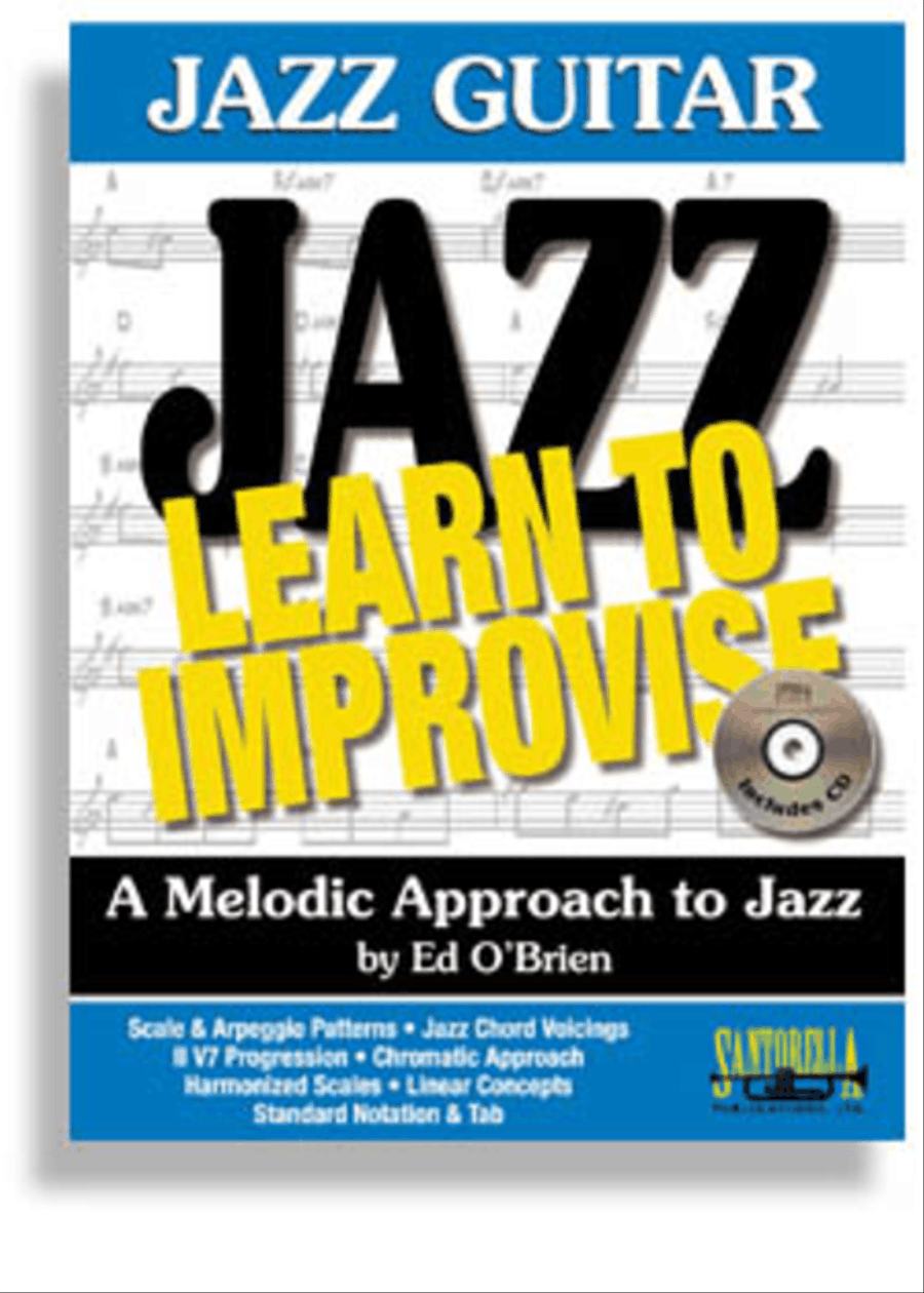Jazz Guitar * Learn To Improvise with CD CD scores gallery preview page 1