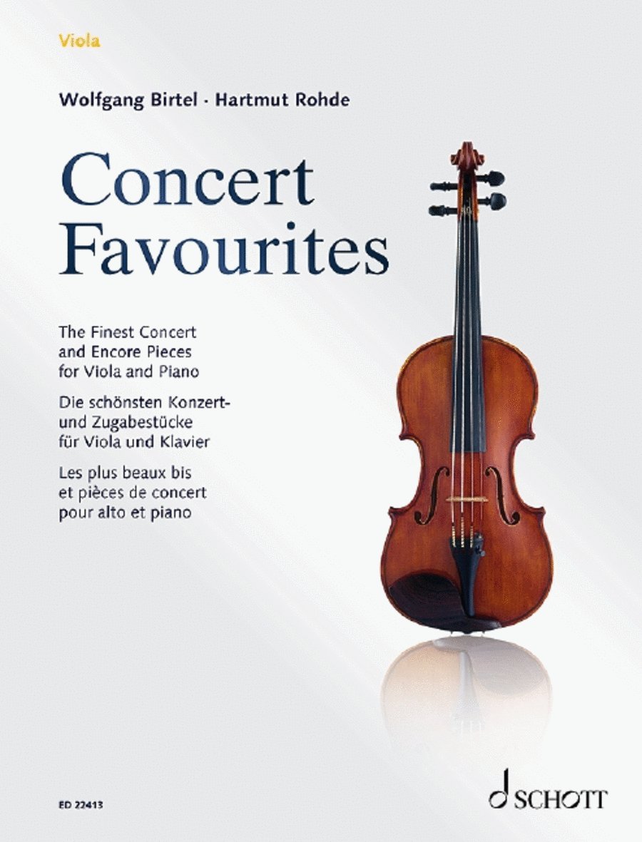 Concert Favourites Violin scores gallery preview page 1