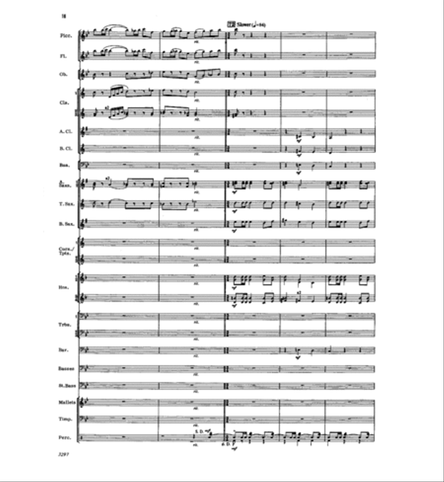 Fanfare and Fantasy Concert Band scores gallery preview page 15
