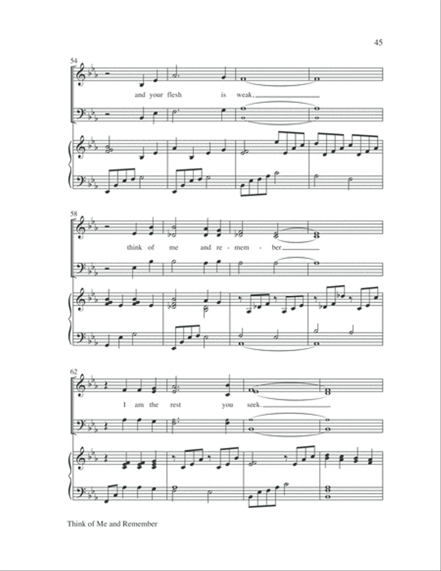 The Seven Last Days 4-Part scores gallery preview page 49
