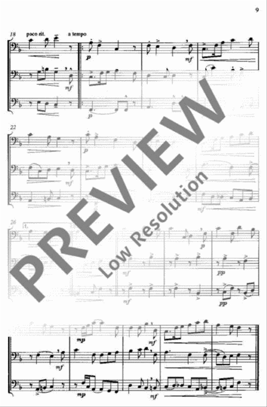 Dance Movements from Europe Performance Score scores gallery preview page 10
