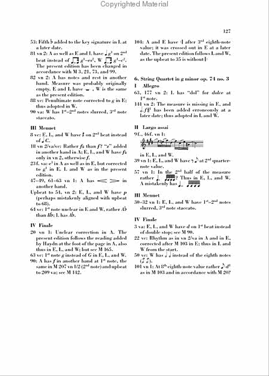 String Quartets, Vol. IX, Opus 71 and 74 (Apponyi-Quartets) String Quartet scores gallery preview page 12