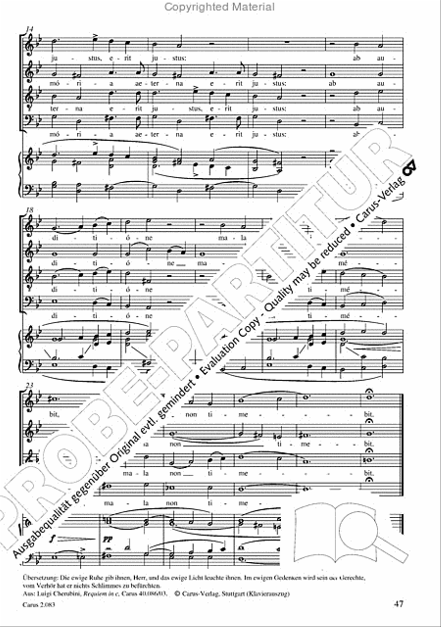 Choirbook of Mourning Choirbook of Mourning Choir scores gallery preview page 44