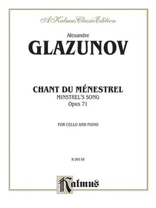 Chant du Menstrel, Op. 71