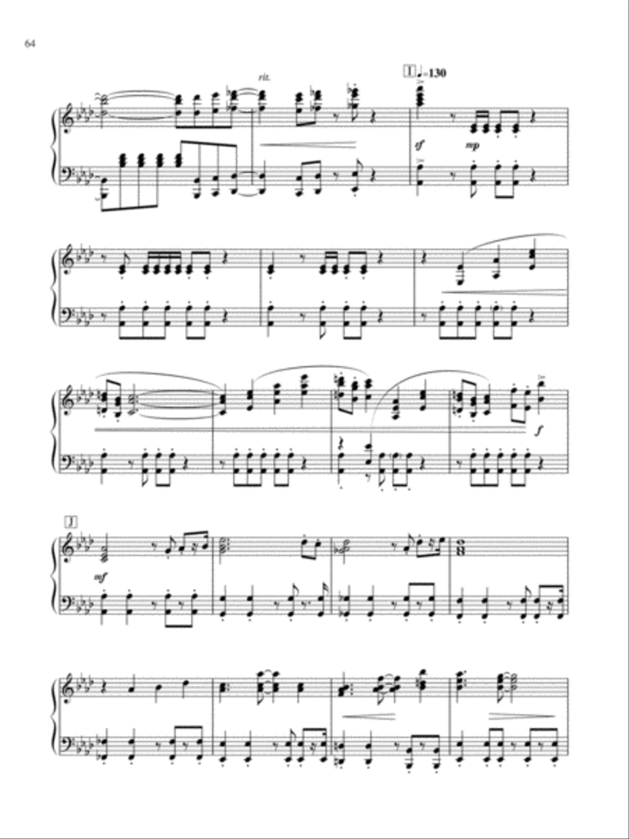 Super Mario Galaxy Ending Staff Credit Roll Piano Solo scores gallery preview page 5