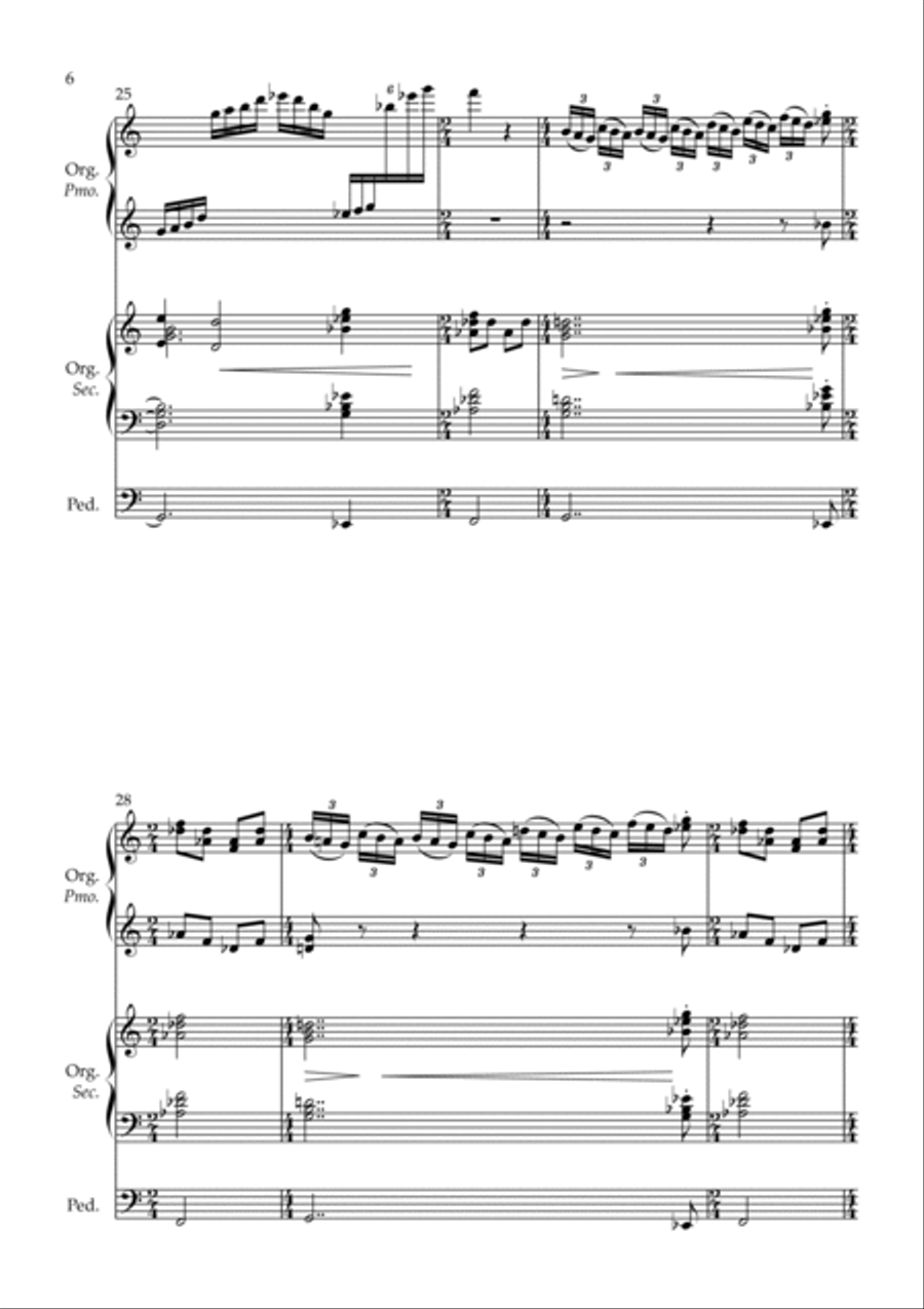 Star Trek(R) II - The Wrath Of Khan Organ Solo scores gallery preview page 6