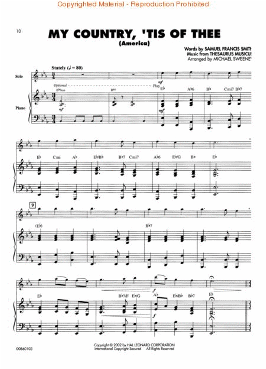Patriotic Favorites Concert Band Methods scores gallery preview page 3