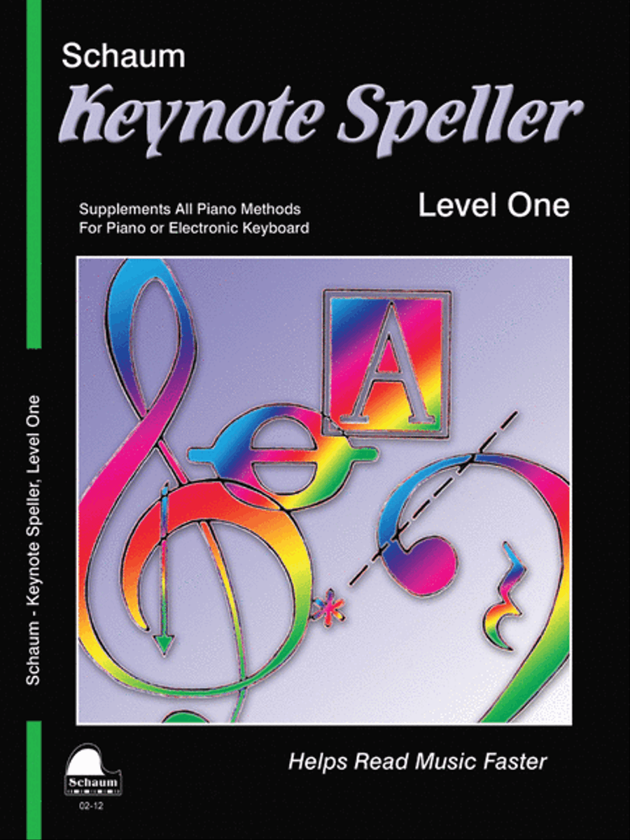 Keynote Speller Level 1 Piano Method scores gallery preview page 1