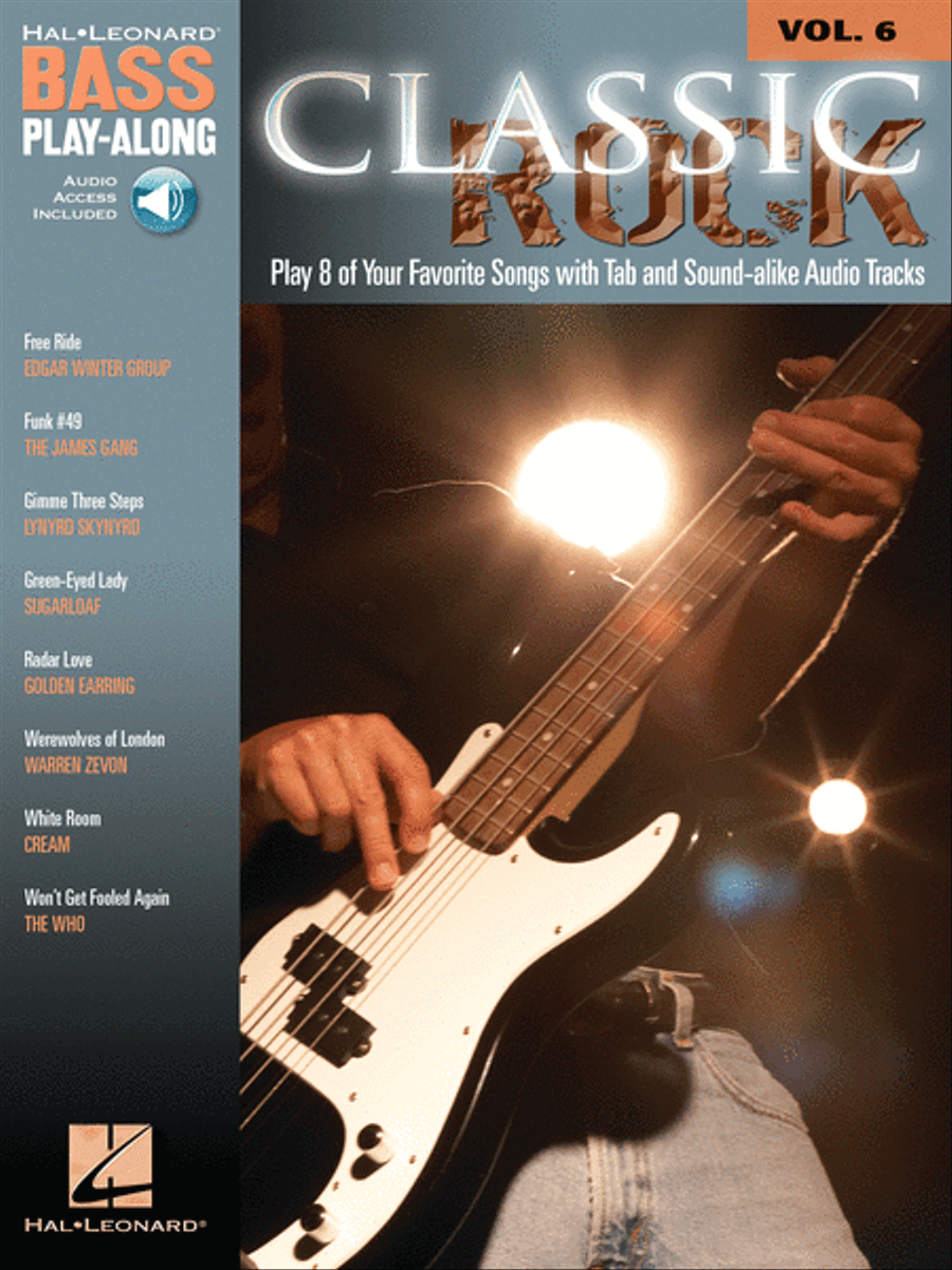 Classic Rock Classic Rock Bass Guitar Tablature scores gallery preview page 1