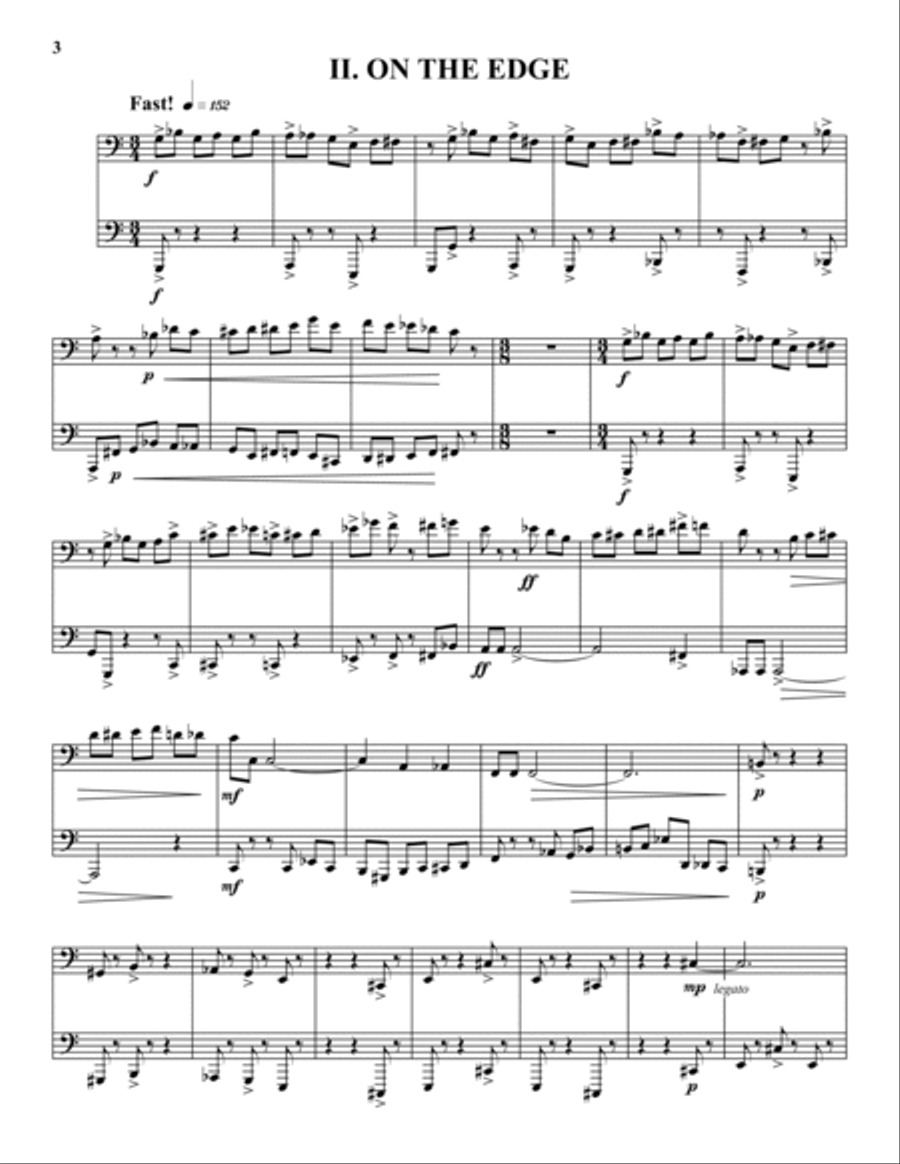 Duets for Euphonium and Tuba Brass Duet scores gallery preview page 3