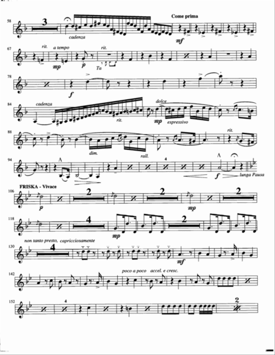 Hungarian Rhapsody No. 2 Brass Ensemble scores gallery preview page 3