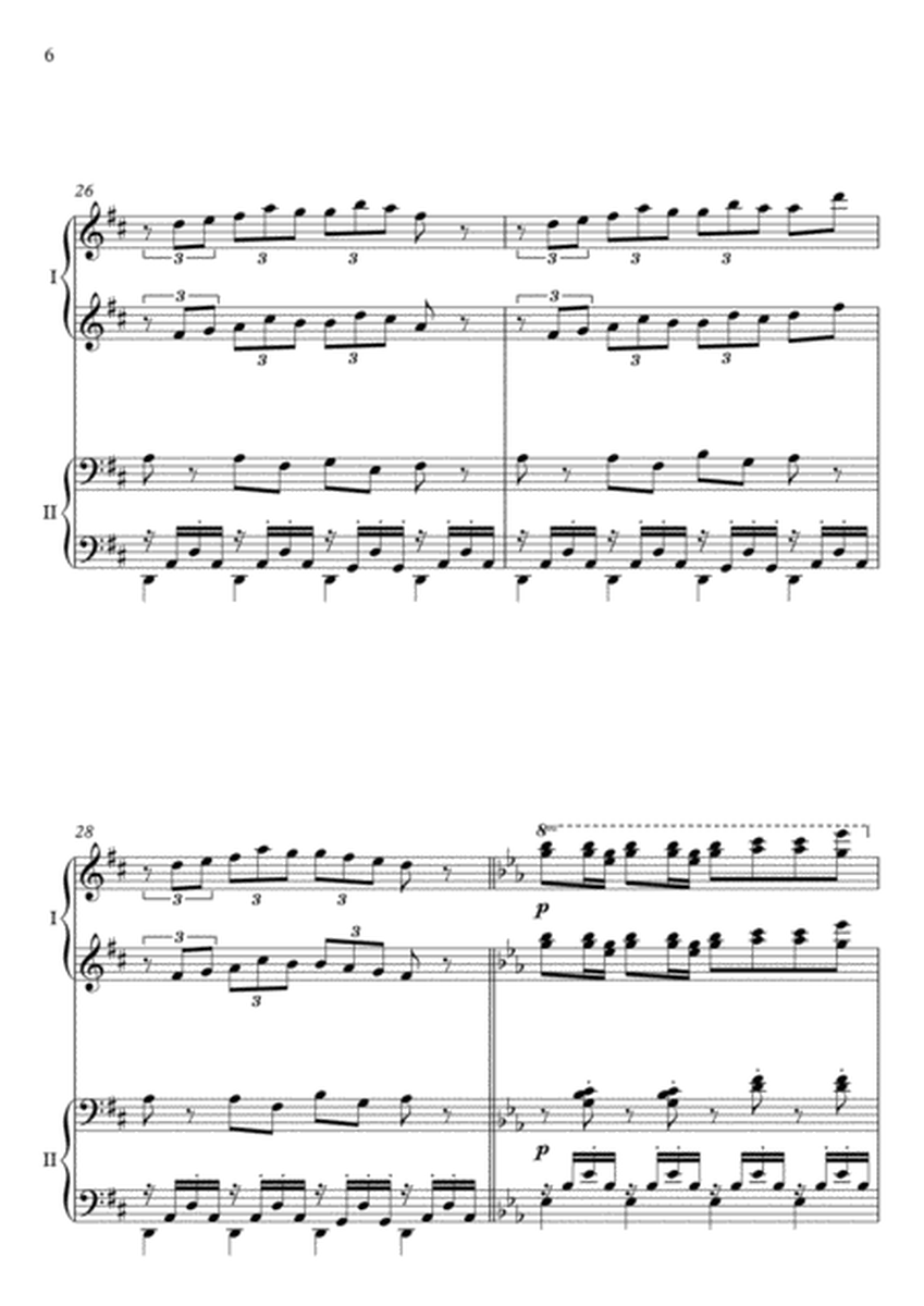 Lyrical Pieces - Hallelujah Mish Mash (Piano Duet) image number null