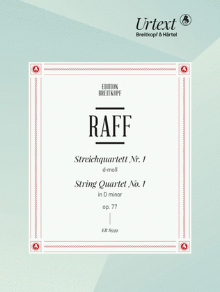 String Quartetts No. 1 d minor op. 77