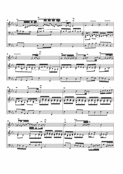 Jesu Leiden, Pein und Tod, BWV Anh. 57 for organ