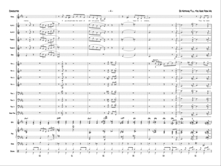 Do Nothing Till You Hear from Me: Score Jazz Ensemble scores gallery preview page 6