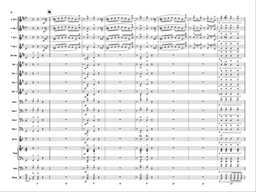 Trick Shot Trick Shot Jazz Ensemble scores gallery preview page 14