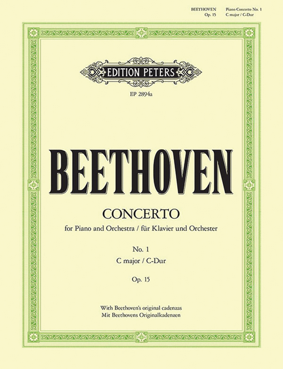 Piano Concerto No.1 Piano Solo scores gallery preview page 1