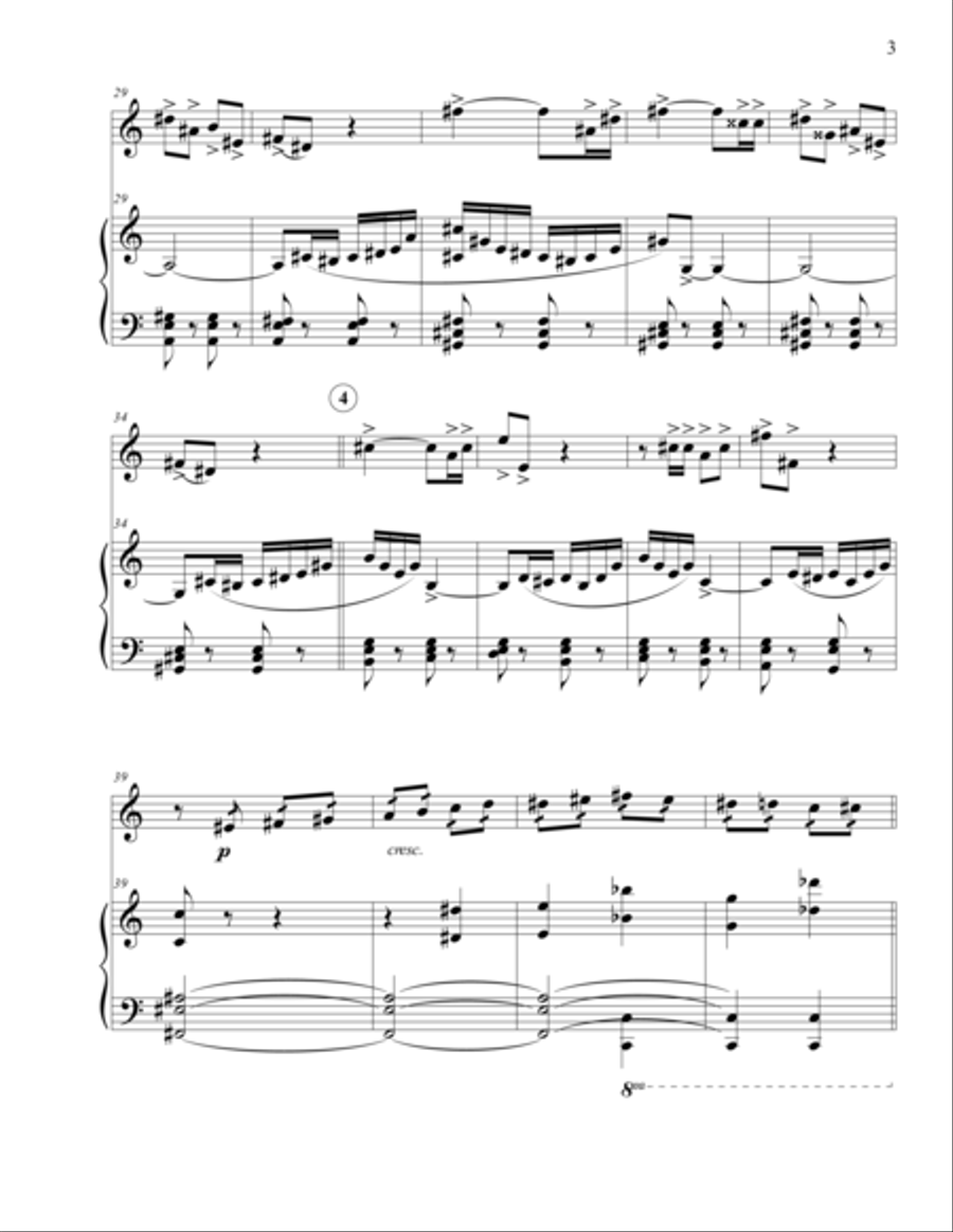 Trotsuk Bogdan - Concert No. 2 For Trumpet & Piano Trumpet Solo scores gallery preview page 4