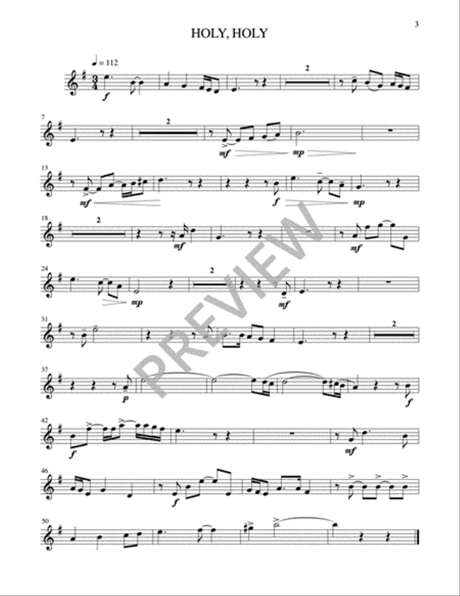 A Mass of Life - Instrument edition Trombone scores gallery preview page 4