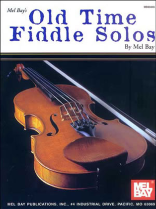 Book cover for Old Time Fiddle Solos