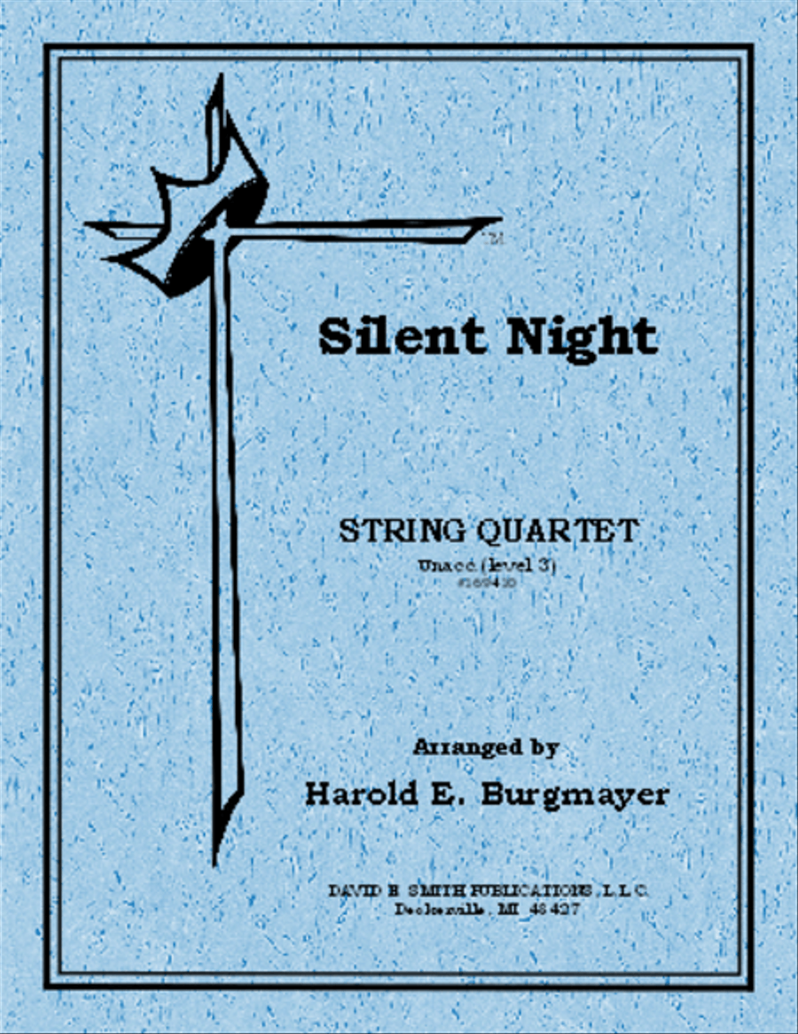 Silent Night Silent Night String Quartet scores gallery preview page 1
