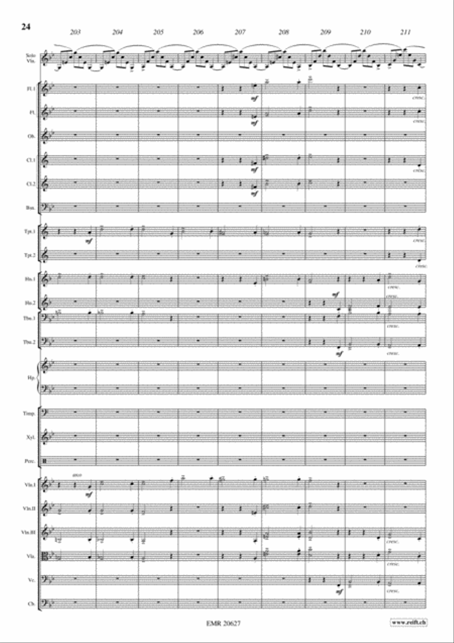 Danse Macabre Danse Macabre Orchestra scores gallery preview page 24