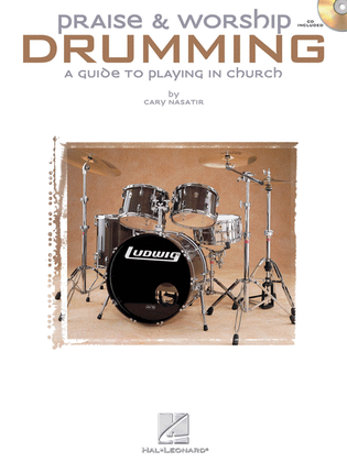 Book cover for Praise & Worship Drumming