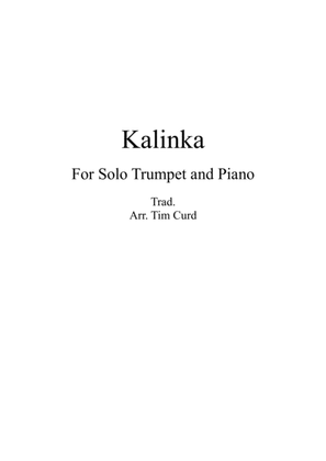 Kalinka for Solo Trumpet in Bb and Piano
