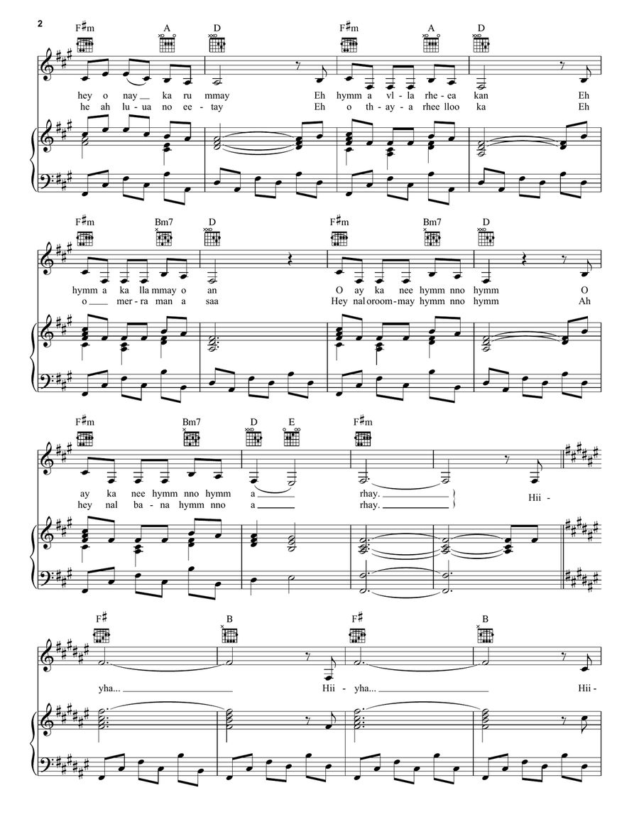 Less Than A Pearl Piano, Vocal, Guitar scores gallery preview page 2