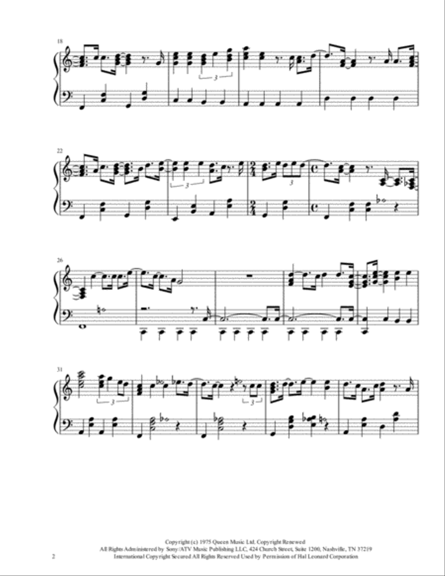 You're My Best Friend You're My Best Friend Harp scores gallery preview page 2