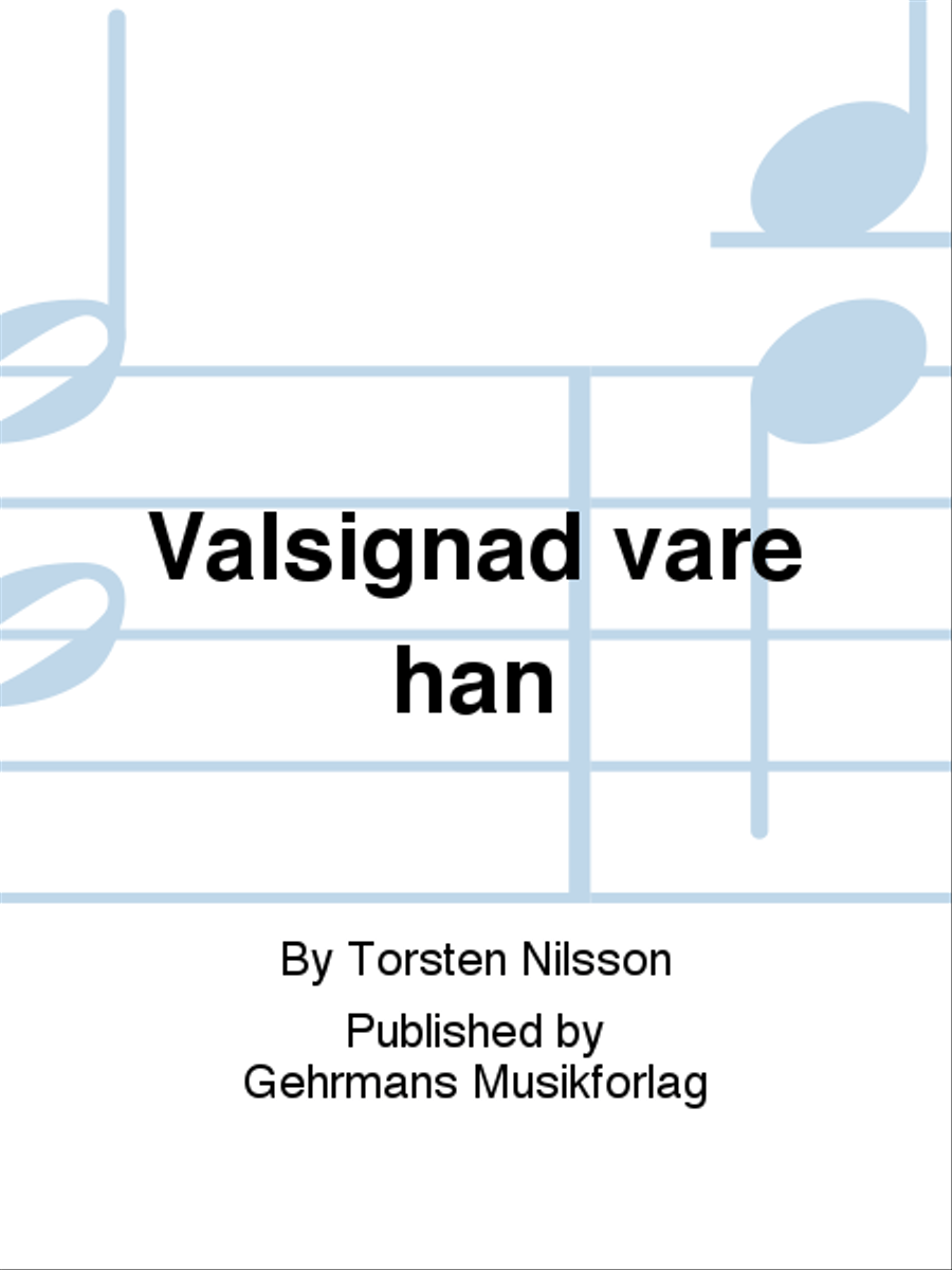 Valsignad vare han 3-Part scores gallery preview page 1