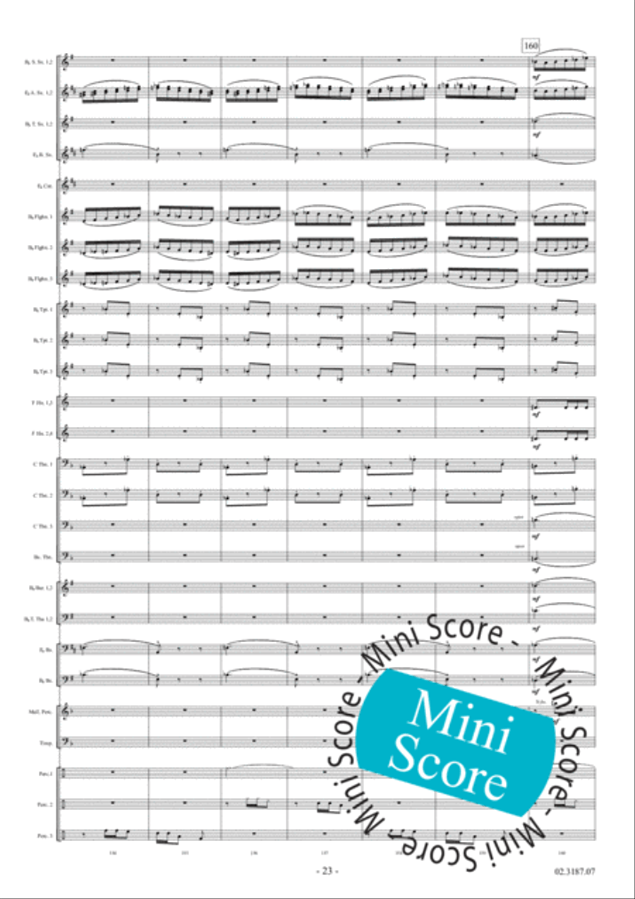 Fleodrodum Fanfare Band scores gallery preview page 29