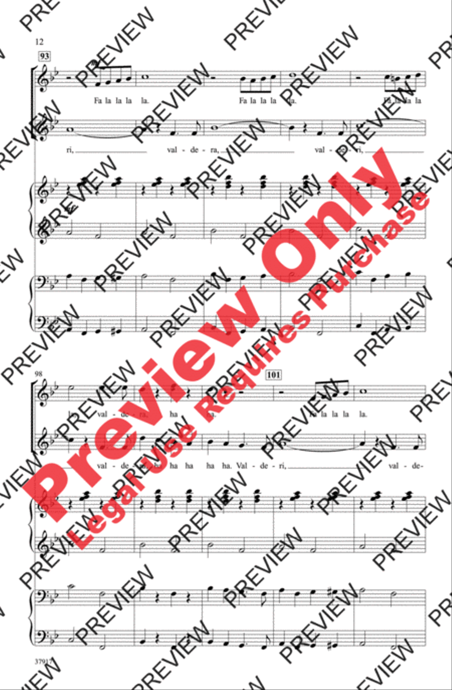 The Happy Wanderer 2-Part scores gallery preview page 12