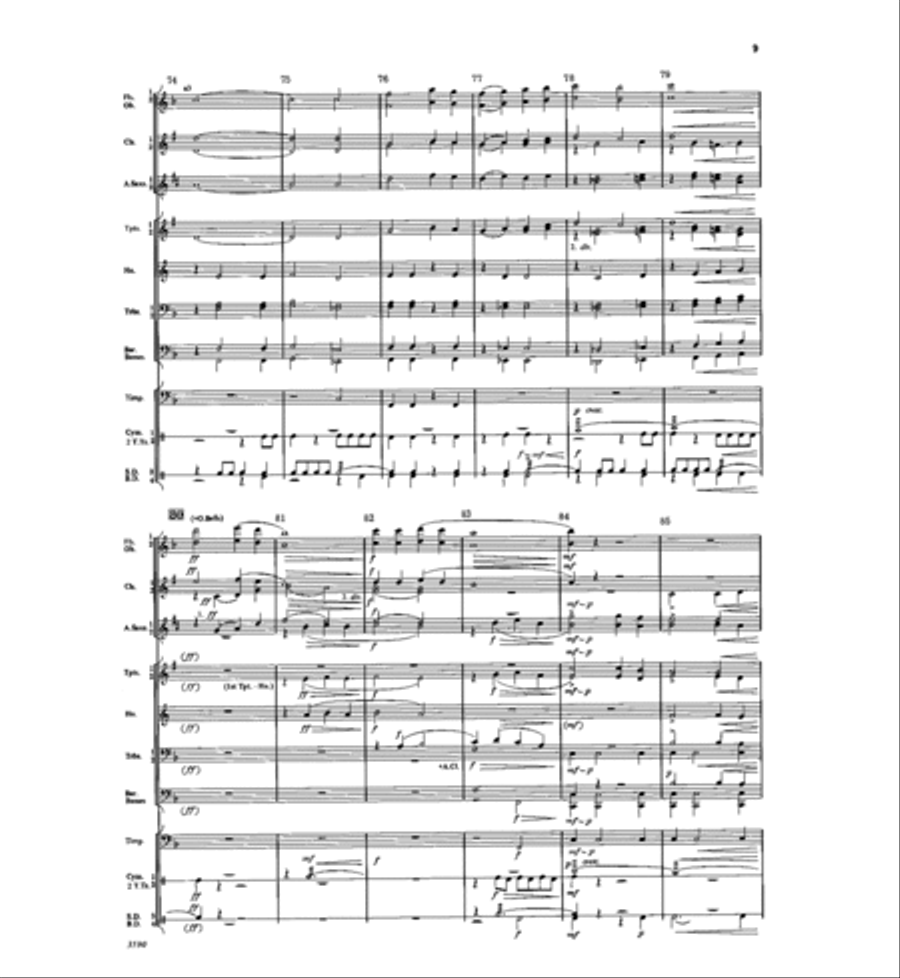 Stormy Point Concert Band scores gallery preview page 8