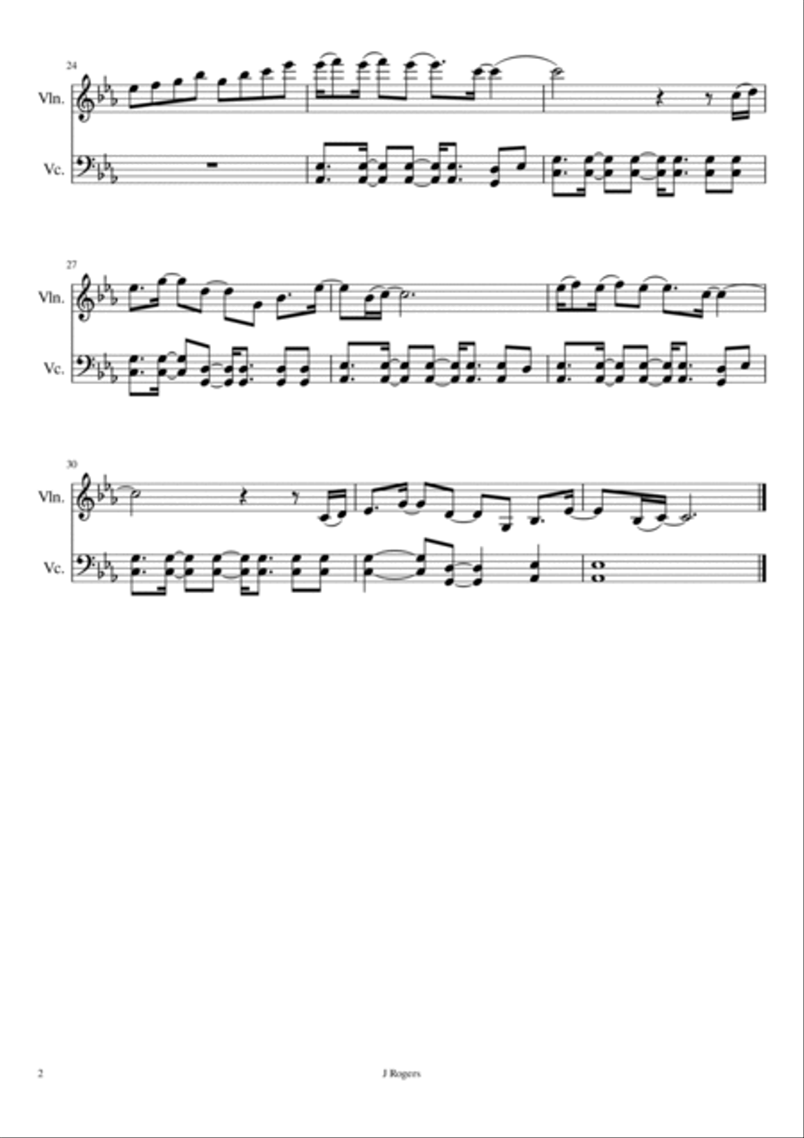 Symphony String Duet scores gallery preview page 2